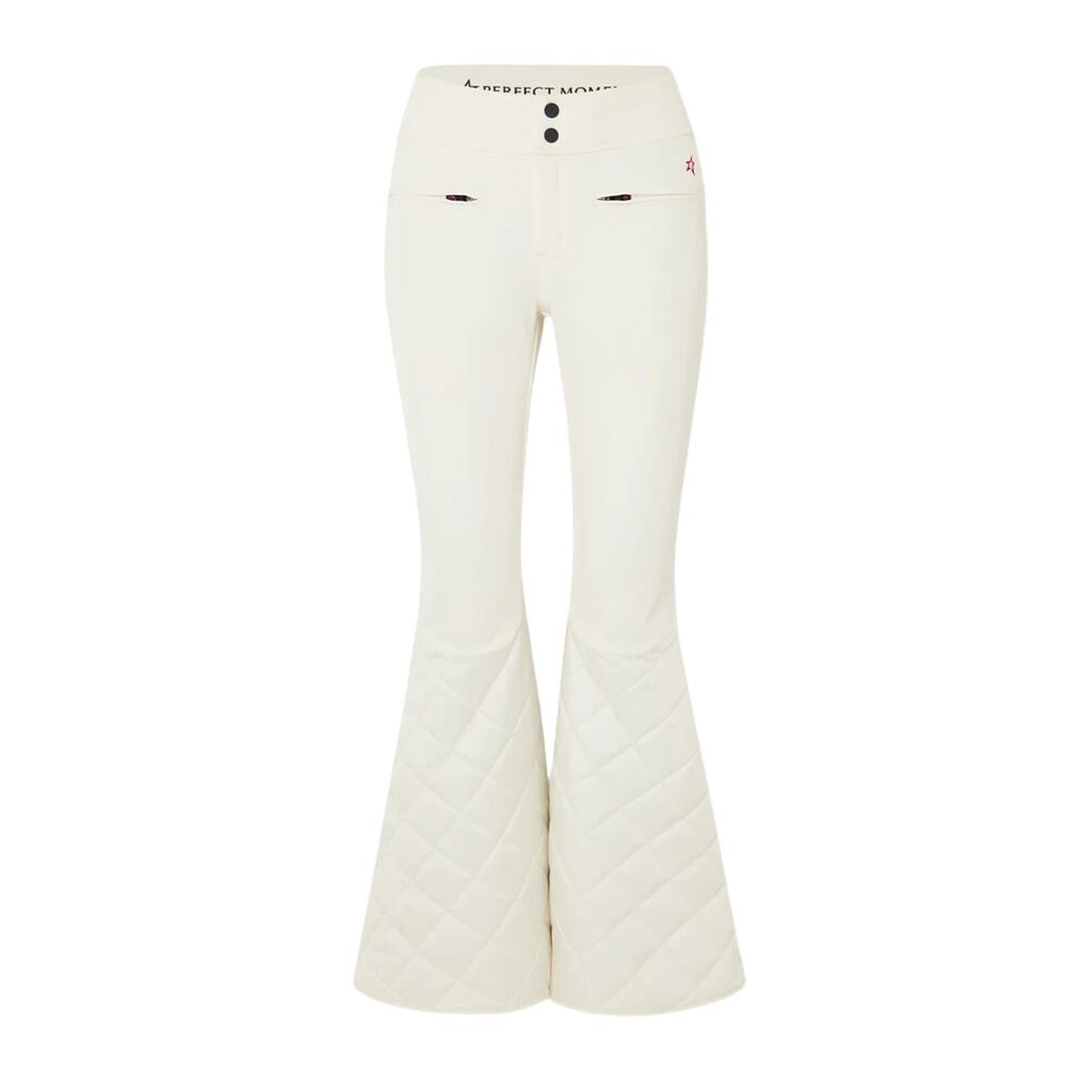 Perfect Moment Quilted White Cordova Ski Pants Size XS